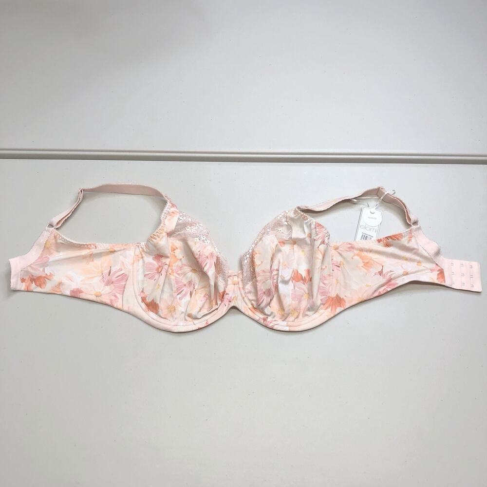 Elomi COSMOS Lucie Underwire Plunge Stretch Bra US 38I UK 38G